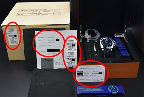 panerai check serial number|pam guard warranty.